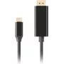 LANBERG Kaabel USB-C M ->DisplayPort M 0,5 m 4K 60 Hz must