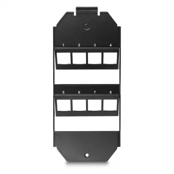 Paigalduskomplekt DeLOCK 88062 Must Metall