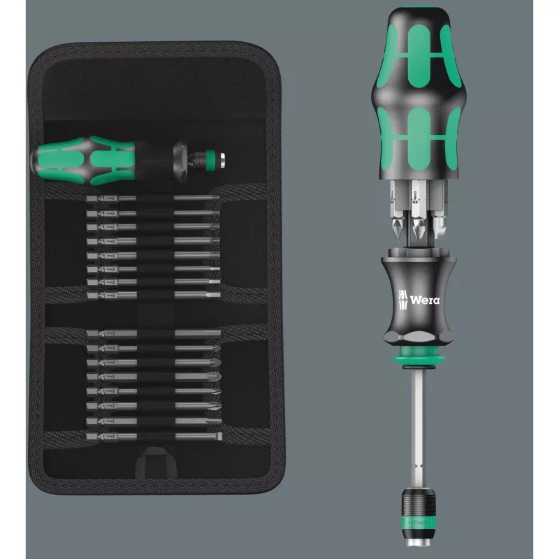 Wera Kraftform compact 62 Set Kombikruvikeeraja