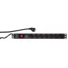 Liigpingekaitse LogiLink PDU7C01 Must 7 vahelduvvoolupistikut 230 V 2 m