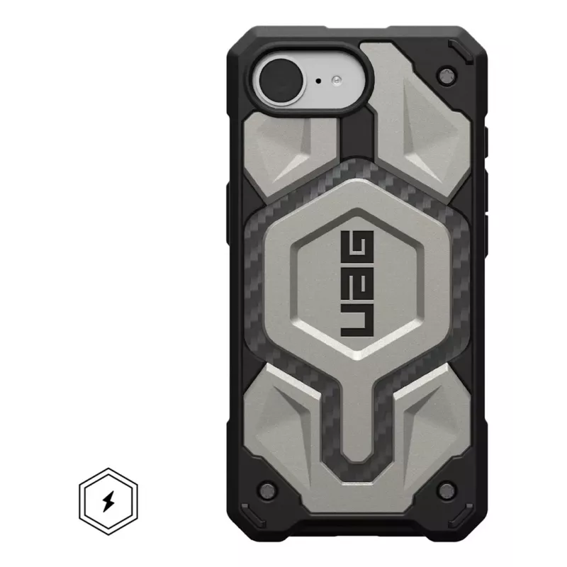 Urban Armor Gear 114497113636 mobiiltelefoni ümbris 15.5 cm (6.1) Korpus Titaan