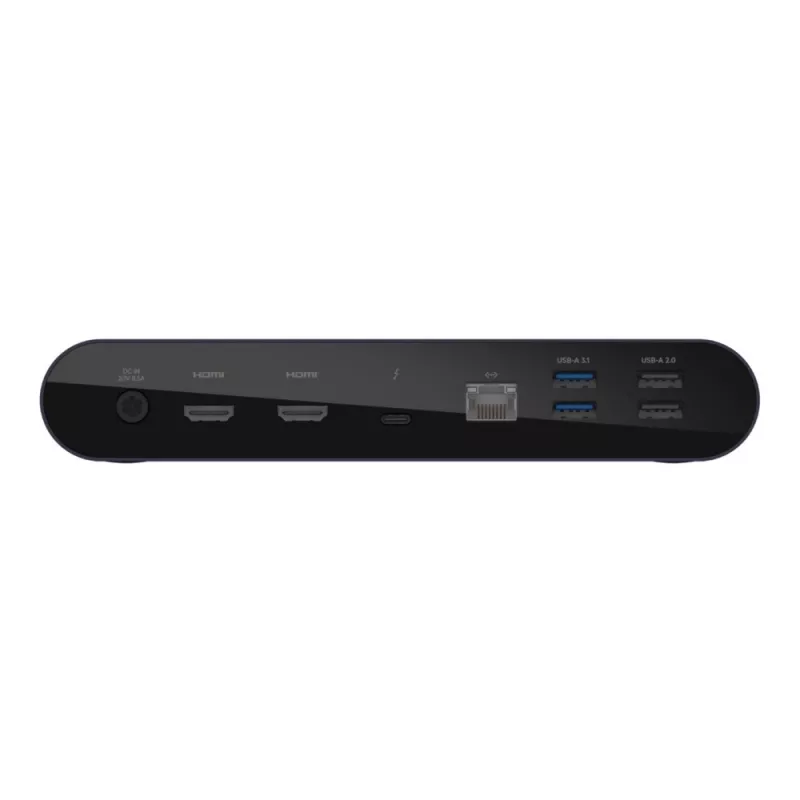 Dokkimisjaam Belkin Thunderbolt 4 Dock Pro juhtmega must 90 W toiteedastus