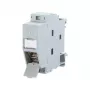 Metz Connect REGplus IP20 C6A Module 180°M - DIN harukarp siinikinnitusega - RJ-45 - Helehall (130B117003-E)