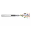 Võrgukaabel Digitus CAT 6 SF/UTP keerdpaar paikakaabel tooral 305m hall