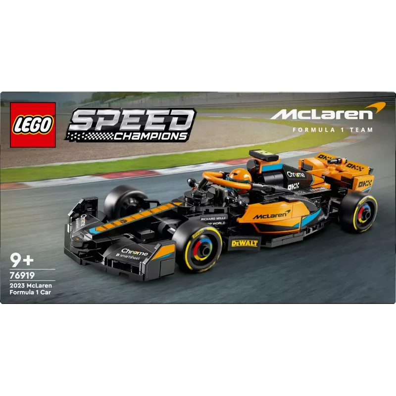 LEGO Speed Champions McLaren Formula 1 Car 2023 Model 76919 komplekt