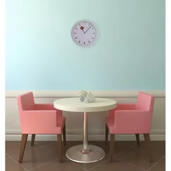 NeXtime kell 3048 Color Change, Ø28 cm, seinakell, valge/mitmevärviline