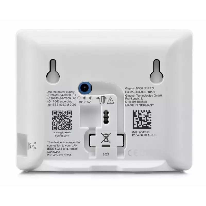 Gigaset N530 IP PRO + S700H PRO DECT-telefon, helistaja ID, antratsiit