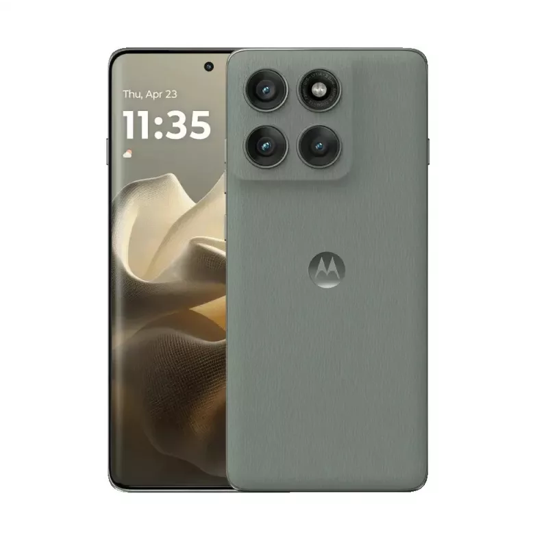 Motorola Moto Edge 60 Pro 5G Dual SIM nutitelefon, 8 GB RAM, 256 GB, Pantone Shadow Green