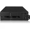 Kettaseade Icy Dock MB902SPR-B R1 Must 2,5-tolline SATA