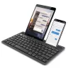 Techly ICTBK102U klaviatuur universaalne Bluetooth QWERTY inglise must