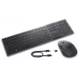 Dell Premier Collaboration klaviatuur ja hiir KM900 – juhtmevaba komplekt, LT, grafiit, USB-A