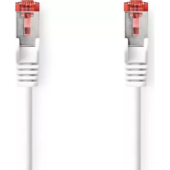 Nedis CAT6 võrgukaabel | RJ45 pistik | RJ45 pistik - S/FTP | 15,0 m | Siseruumides | Ümar | LSZH | Valge | Karp