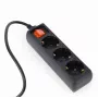 Gembird EG-PSU3-01 toitepikendus 0,6 m 3 vahelduvvoolu pistikupesa Siseruumides Must