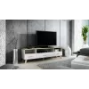 Cama RTV stand LOTTA 180cm Valge + sonoma oak