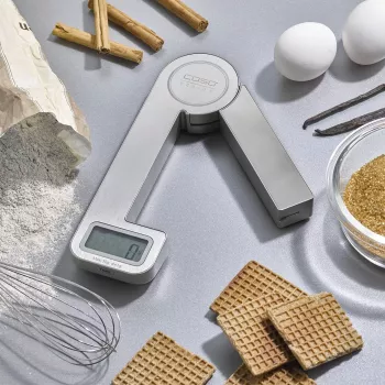 Caso | Kaalud | KitchenEcostyle | Maksimaalne kaal (mahutavus) 5 kg | Jaotustäpsus 1 g | Ekraani tüüp LCD | Roostevaba teras