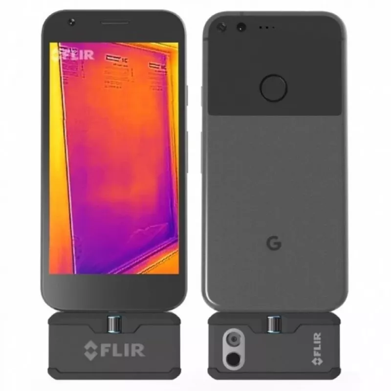 Termokaamera FLIR ONE Pro Android USB-C — FLIR, mudel FP3AC, 8,7 Hz, NETD 70 mK, 8–14 µm, fikseeritud fookus, USB-C