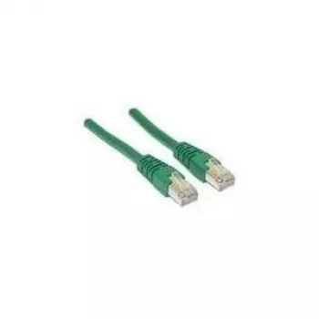 Wentronic Goobay CAT 5e paigalduskaabel, F/UTP, roheline, 0,5 m - CCA vasksegu (50179)