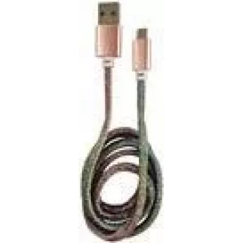 LC-POWER kaabel USB-Micro-1M-4 1m sinine/roosa, USB A - Micro-USB (LC-C-USB-MICRO-1M-4)