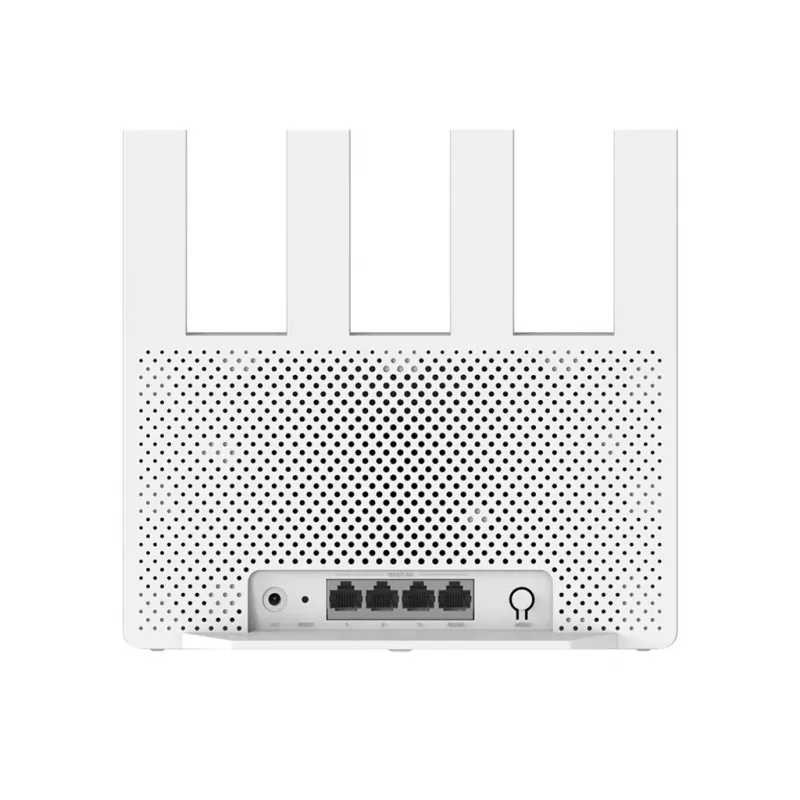 Kaasaskantav juhtmevaba ruuter Xiaomi BE3600 — Kaheribaline 2,4/5 GHz, Wi‑Fi 7 (802.11be), 2,5 Gigabit Ethernet, 4× LAN, 2×2 antenni, valge