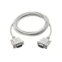 Akyga AK-CO-03 RS-232 jadakaabel, D-Sub 9-pin isane–isane, ristumata, 2 m, valge