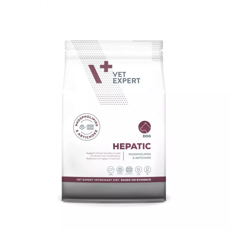 Kuiv koeratoit VETEXPERT Veterinary Diet Hepatic 2 kg — terapeutiline maksatoetus, 17,5% valku, 11,5% rasva