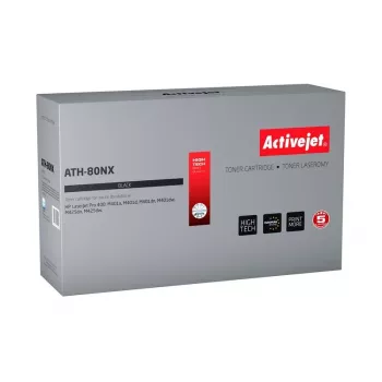 Activejet ATH-80NX tooner (asendus HP 80X CF280X jaoks; Supreme; 6900 lehekülge; must)