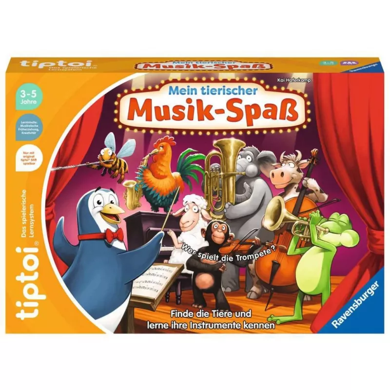 tiptoi Mein tierischer Music Fun, Lauamäng