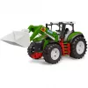 BRUDER Traktor esilaaduriga mudel BR-03451 – vastupidav mängutraktor liigutatava laaduriga
