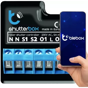 Shutter control blebox shutterBox Must