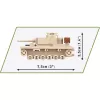 Ehituskomplekt Cobi Panzer III Ausf.L — 103 tk, soovitatav vanus 6+, beež