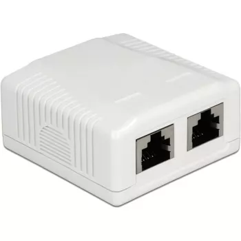Pistikupesa 2 x RJ-45 DeLOCK 86197
