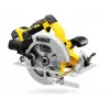 DeWALT DCS570P2-QW kaasaskantav ketassaag 18,4 cm Hõbedane, Kollane 5500 RPM
