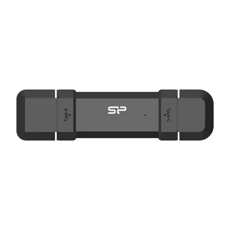 Silicon Power DS72 USB-mälupulk 250 GB USB Type-A / USB Type-C 3.2 Gen 2 (3.1 Gen 2) Must