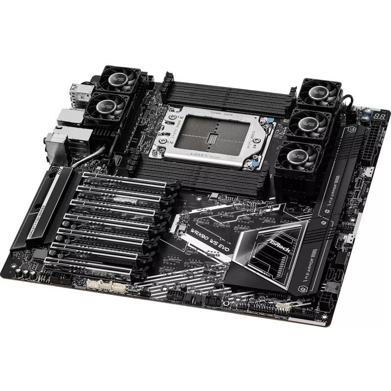 ASRock WRX90 WS EVO emaplaat AMD WRX90 Socket sTR5 EEB