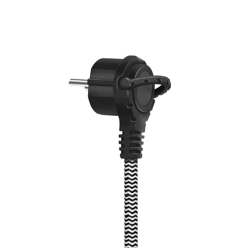Pikendusjuhe LogiLink LPS262U 1,5 m 2 vahelduvvoolupistikut siseruumidesse must