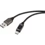 Renkforce RF-6249502 USB-kaabel, hõbedane