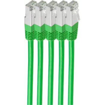 shiverpeaks BS75711-H0.5G-SET5 võrgukaabel roheline 0,5 m Cat6 S/FTP (S-STP) (BS75711-H0.5G-SET5)