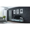 Cama TV-alus VIGO uus 30/180/40 valge/hall läikiv