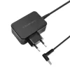 Vahelduvvoolu toiteadapter QOLTEC 51033 sülearvutitele, 45 W, 19,5 V, 2,31 A, 220–240 V, siseruumidesse, must, 1,7 m kaabel