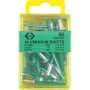 Neet c.k tools T3819A 612, alumiiniumist pimerneet 4,8×9 mm, 40 tk pakendis