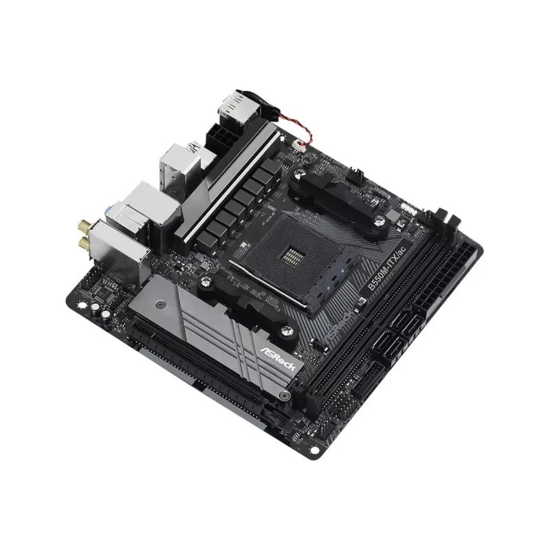 Emaplaat ASRock B550M-ITX/ac AMD B550 Socket AM4 mini ITX