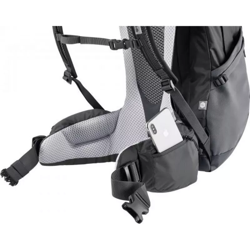 Seljakott DEUTER Futura Pro 34 SL, naiste matkakott, 34 L, 1,56 kg, ventilatsioon, hüdratatsioon 3 L, kiivrikinnitus, sisemine terasraam