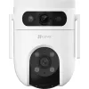 IP turvakaamera EZVIZ H9c Dual 3K Dome, 2880×1620, välitingimustesse, juhtmega ja juhtmevaba, PoE/DC 12V, MicroSD kuni 512 GB