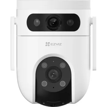 IP turvakaamera EZVIZ H9c Dual 3K Dome, 2880×1620, välitingimustesse, juhtmega ja juhtmevaba, PoE/DC 12V, MicroSD kuni 512 GB