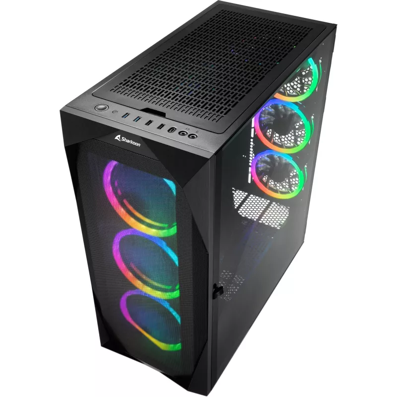 Sharkoon REV300 - Tower - E-ATX - aknaga külgpaneel (karastatud klaas)