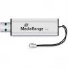 MediaRange SuperSpeed - USB-mälupulk - 8GB - USB3.0 - Must/Hõbe (MR914)