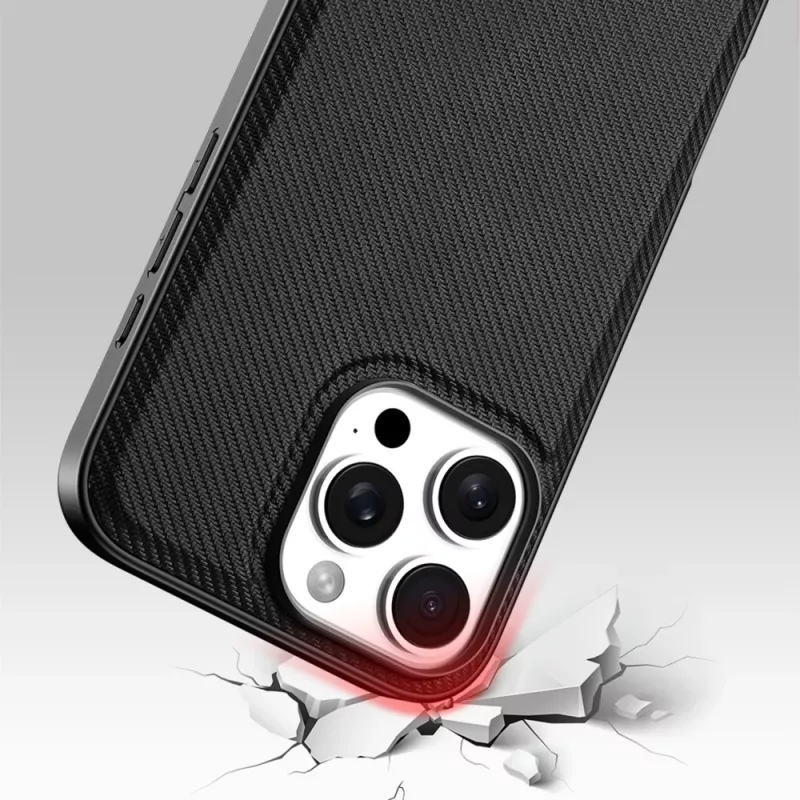 StyleShell Nylo, Telefoniümbrise Must, iPhone 16 Pro Max