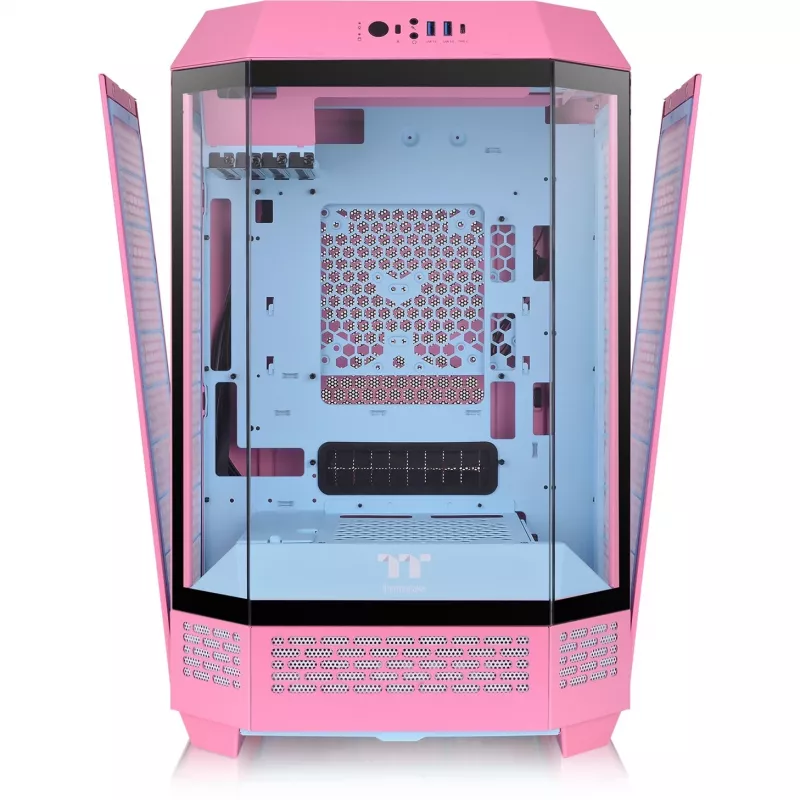 Thermaltake The Tower 300 Bubble Pink roosa karastatud klaas - Midi/Mini Tower - ATX