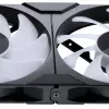 PHANTEKS M25 Gen2 PWM D-RGB 140 mm ventilaatorite 3-pakk, must