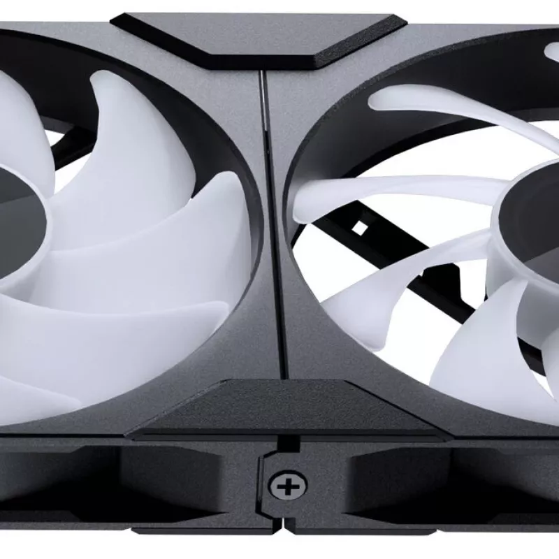 PHANTEKS M25 Gen2 PWM D-RGB 140 mm ventilaatorite 3-pakk, must
